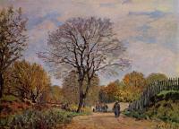 Sisley, Alfred - A Road in Seine-et-Marne